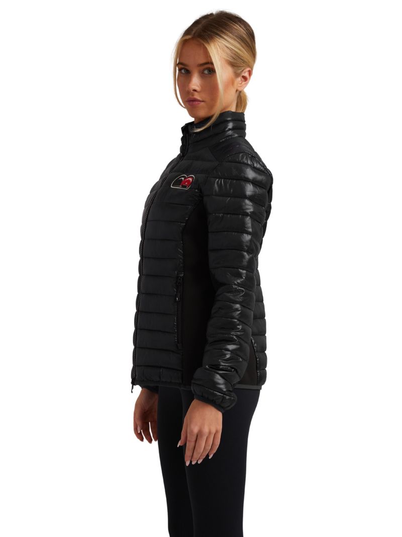 Women's Short Funnel-Neck Puffer Jacket