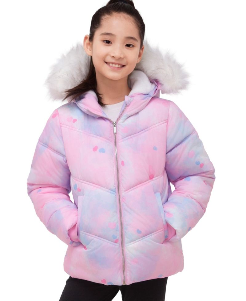 Girls (4-16) Heavyweight Puffer Jacket Bubble Coat