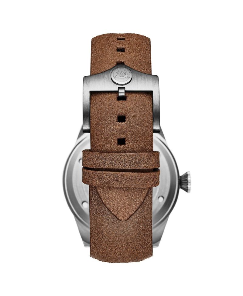 Men's Swiss Made Aviator A601.02 Quartz Watch with Dial, Suede Leather Strap, Sapphire Crystal, 42mm