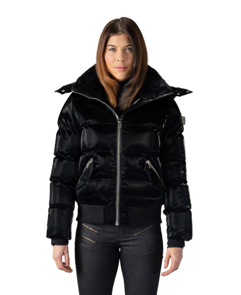 Women's Woody Bomber Quilted Winter Coat