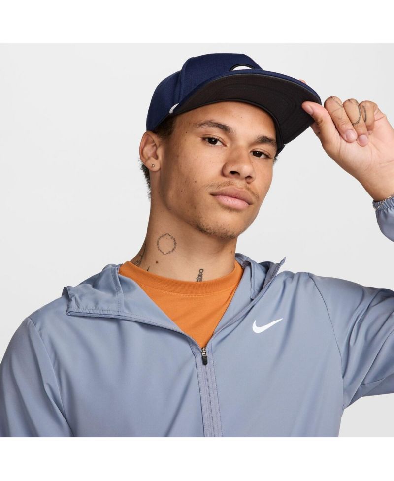 Men's and Women's Navy Retro Pro Performance Snapback Hat