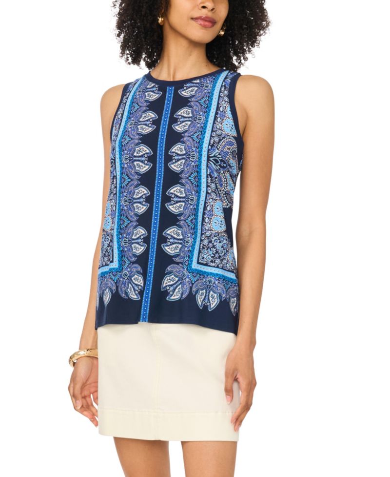 Women's Printed Sleeveless Tank Top
