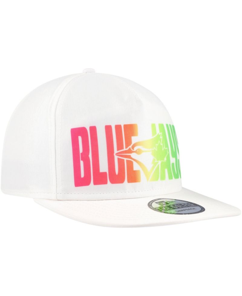 Men's White Toronto Blue Jays Spring Spectrum Golfer Snapback Hat