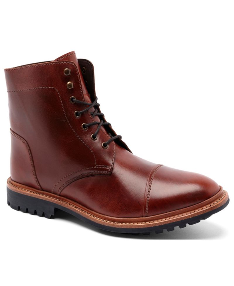 Men's Ranveer Cap-Toe Rugged 6" Lace-Up Boots