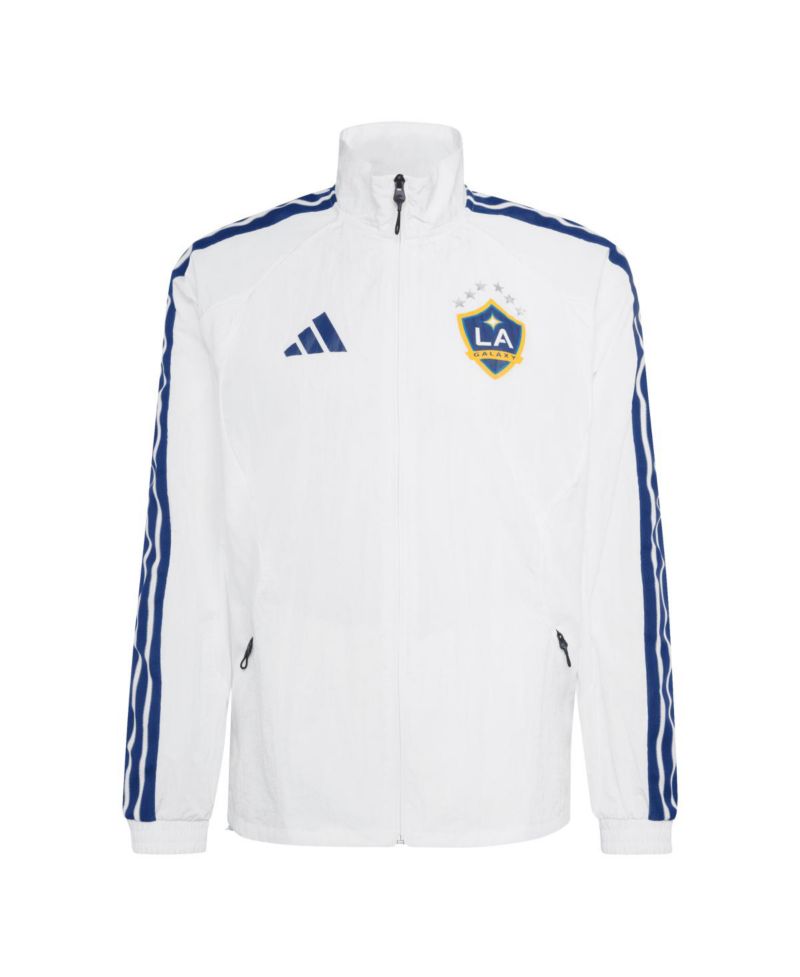 Men's White LA Galaxy 2026 Anthem Raglan Full-Zip Jacket