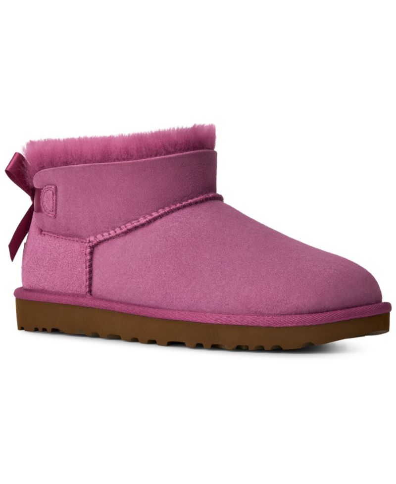 Women's Ultra Mini Bailey Bow Round Toe Booties