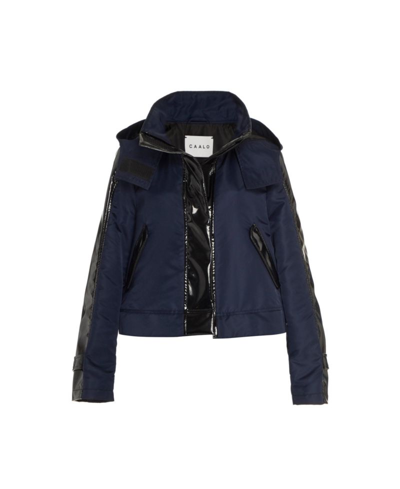 Women's Water-Resistant Cropped Raincoat