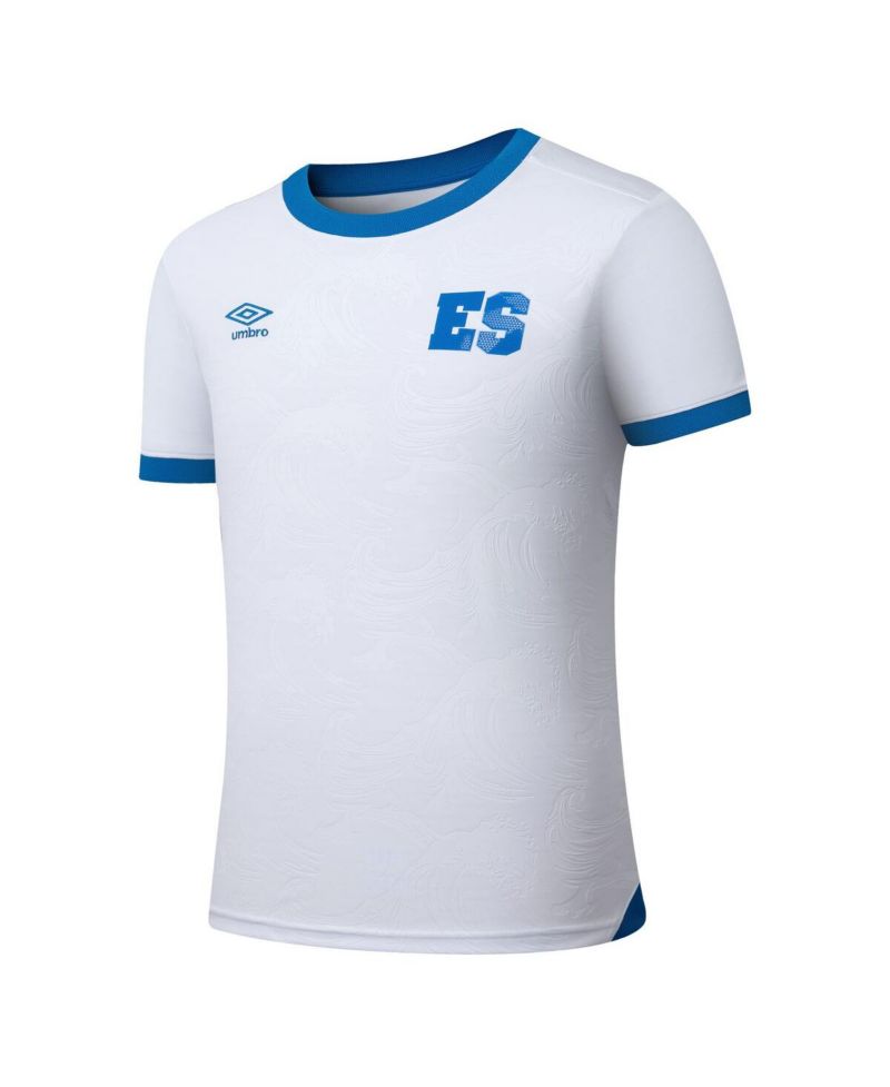 Men's White El Salvador National Team 2025 Away Replica Jersey
