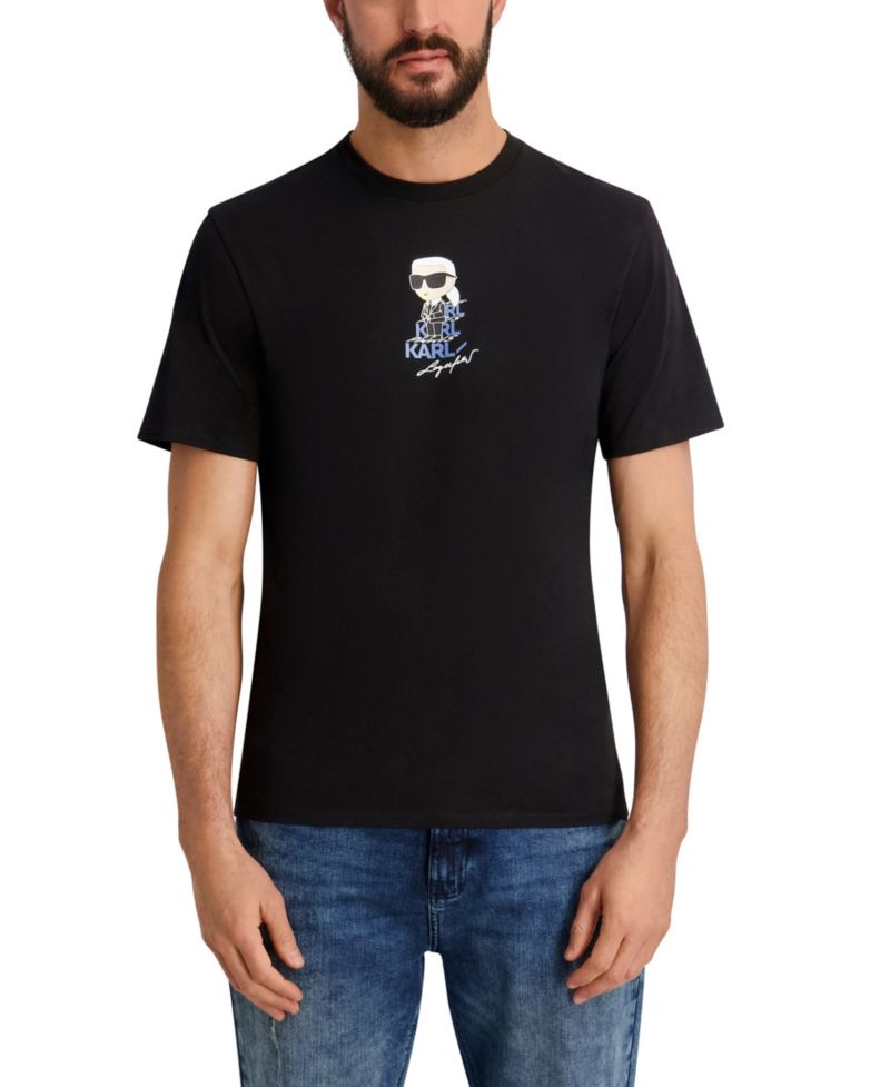 Men's Short-Sleeve Regular-Fit Crewneck T-Shirt