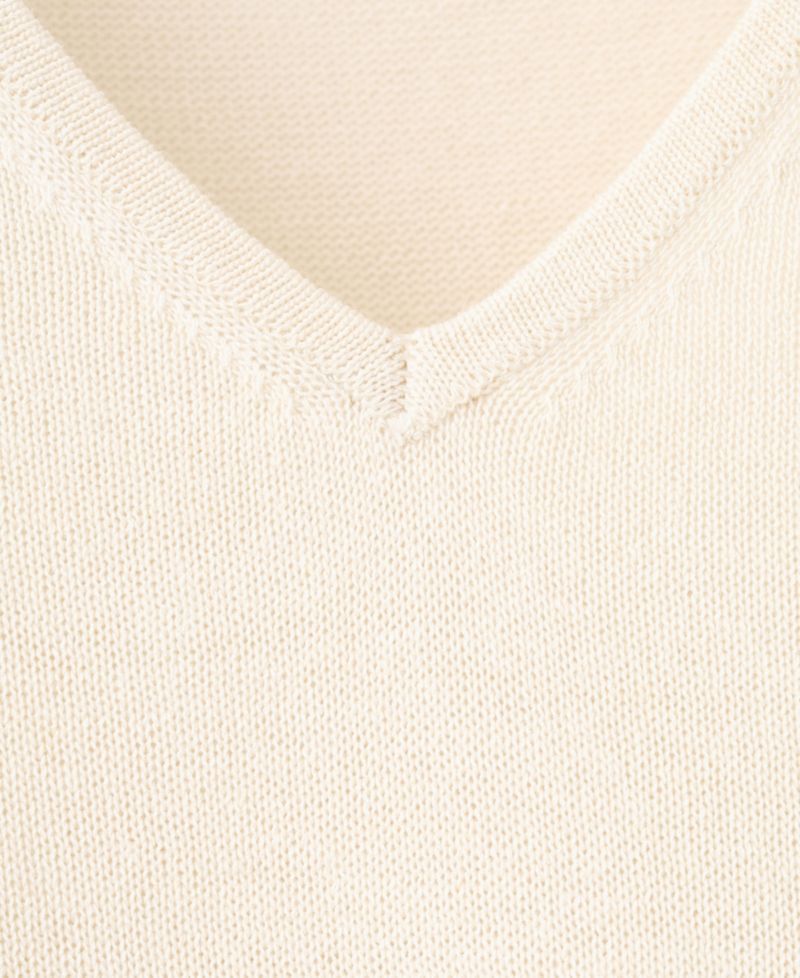 Women's V-Neck Knit Top