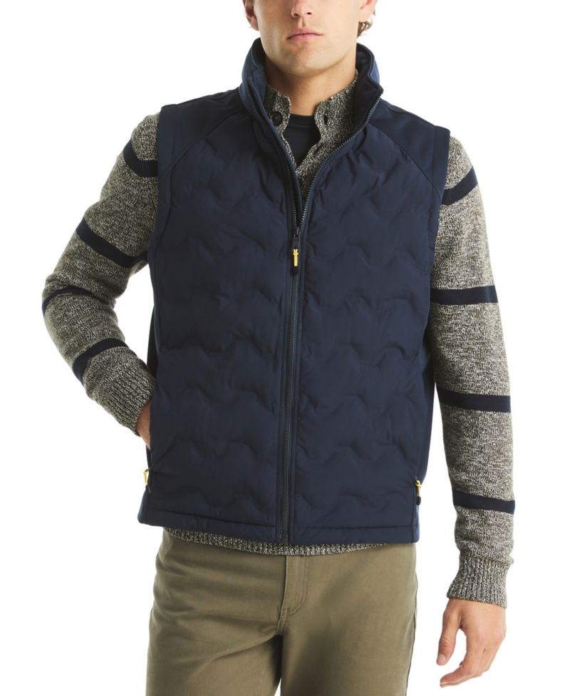 Men's Water-Resistant Hybrid Vest