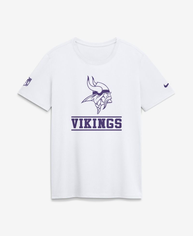 Women's White Minnesota Vikings Sideline Alt Dri-FIT T-Shirt