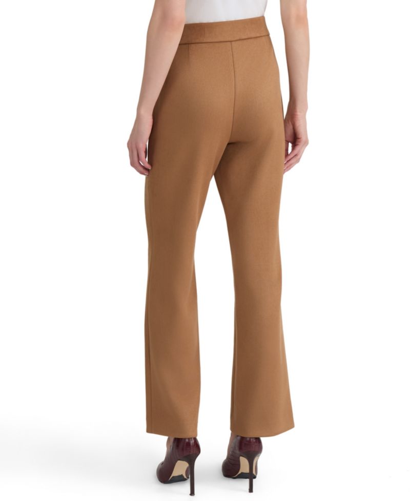 Women's Pull-On Mid-Rise Suede Bootcut Pant