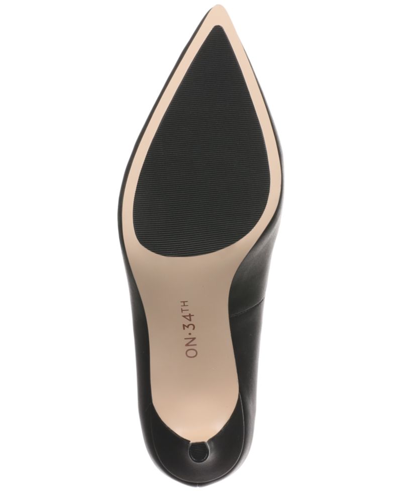 Mariahh Pointed-Toe Stiletto Heel Pumps