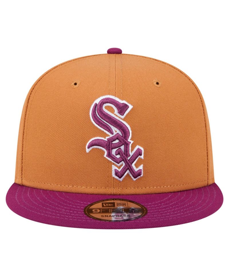 Men's Brown/Purple Chicago White Sox Color Pack Two-Tone 9FIFTY Snapback Hat