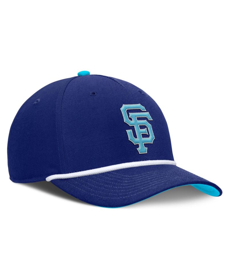 Men's Royal San Francisco Giants Rise Adjustable Hat