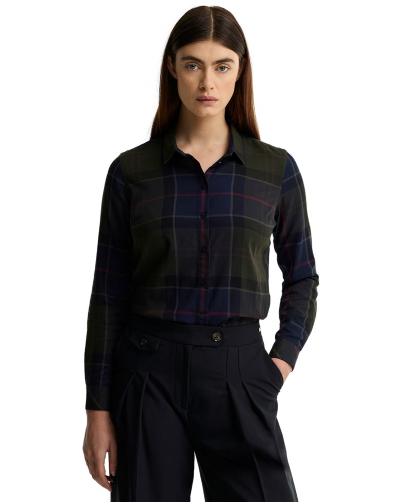 Women's Bredon Plaid Long-Sleeve Shirt