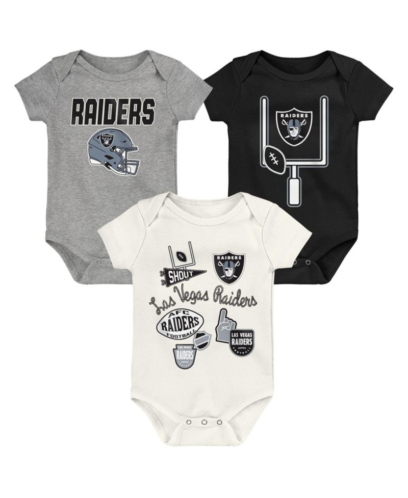 Baby Boys and Girls Littlest Player Short-Sleeve Bodysuit, 3-Piece Set