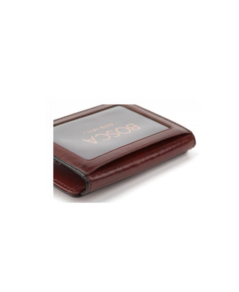 Men's Old Leather Front Pocket ID Wallet