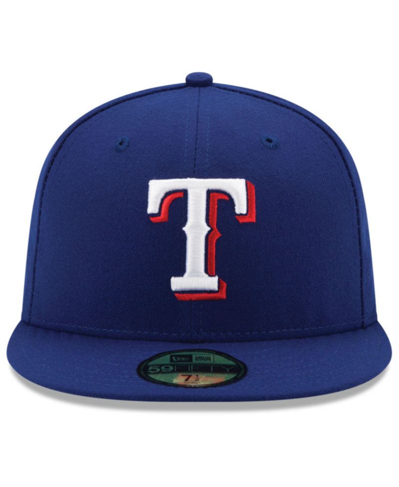 Texas Rangers Authentic Collection 59FIFTY Cap