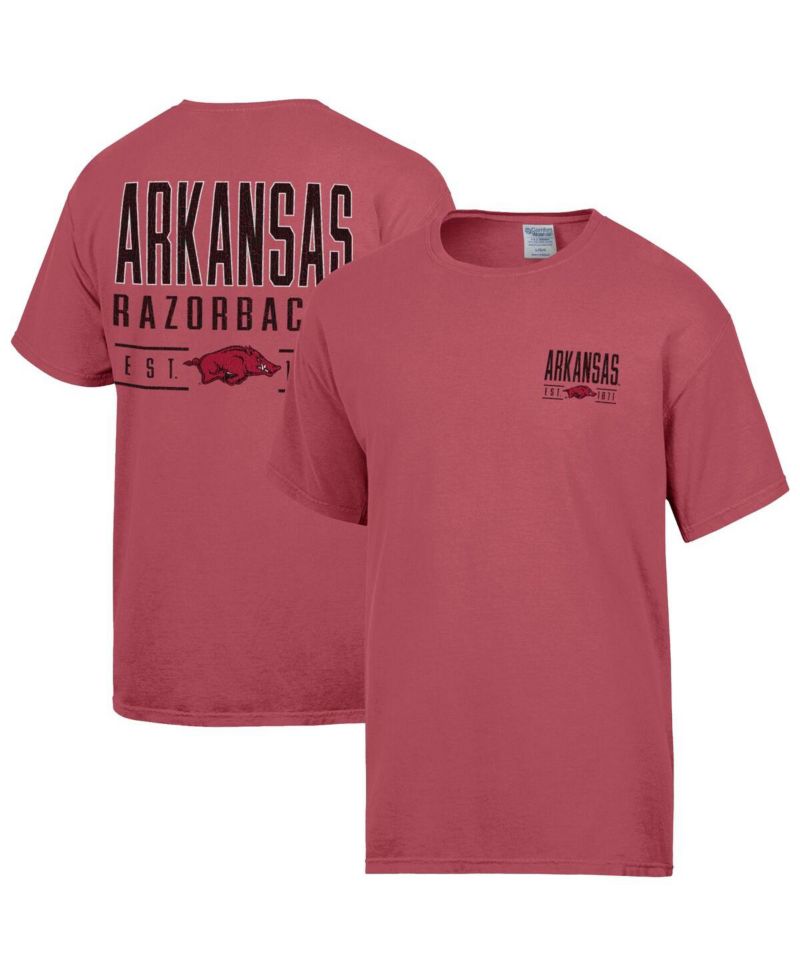 Men's Cardinal Arkansas Razorbacks Big Name T-Shirt