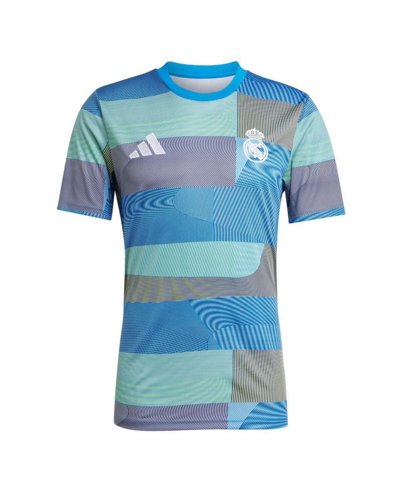 Men's Blue Real Madrid 2025/26 AEROREADY Pre-Match Jersey