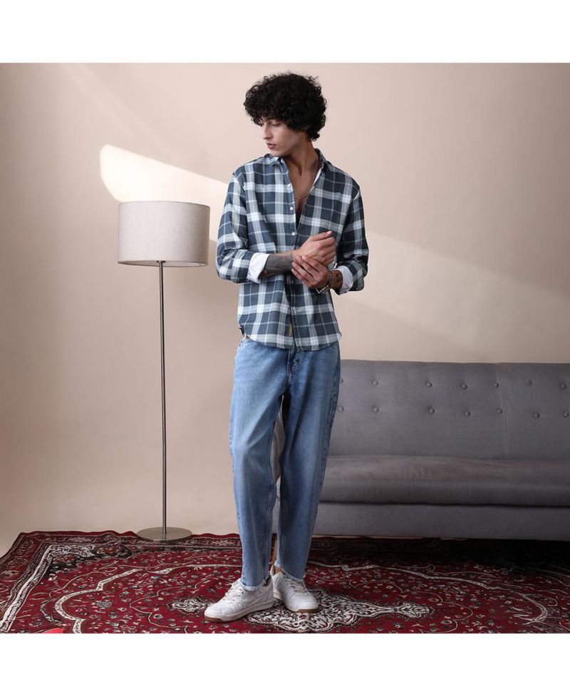 Men's Tartan Plaid Shirt