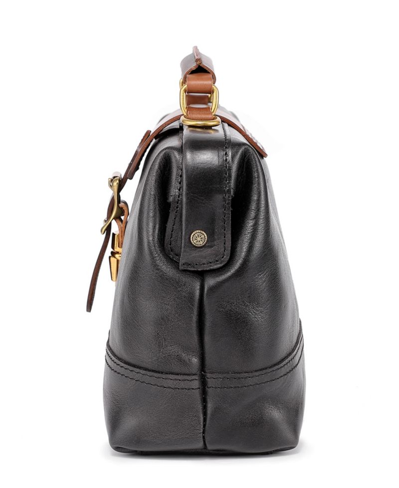 Doctor Small Leather Crossbody Satchel Bag