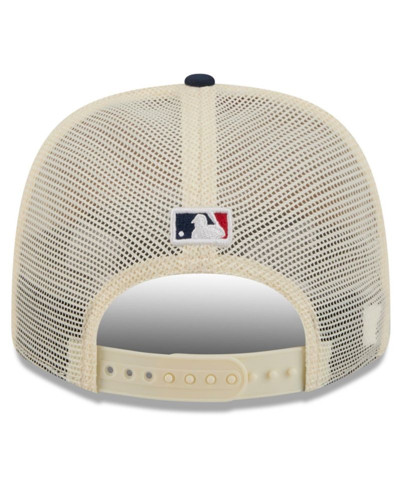 Men's Cream/Navy Baltimore Orioles USA 250 Fourth of July 9SEVENTY Adjustable Hat