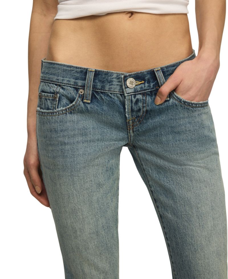 Women's Lil Maggie Ultra Low Rise Flare Jeans