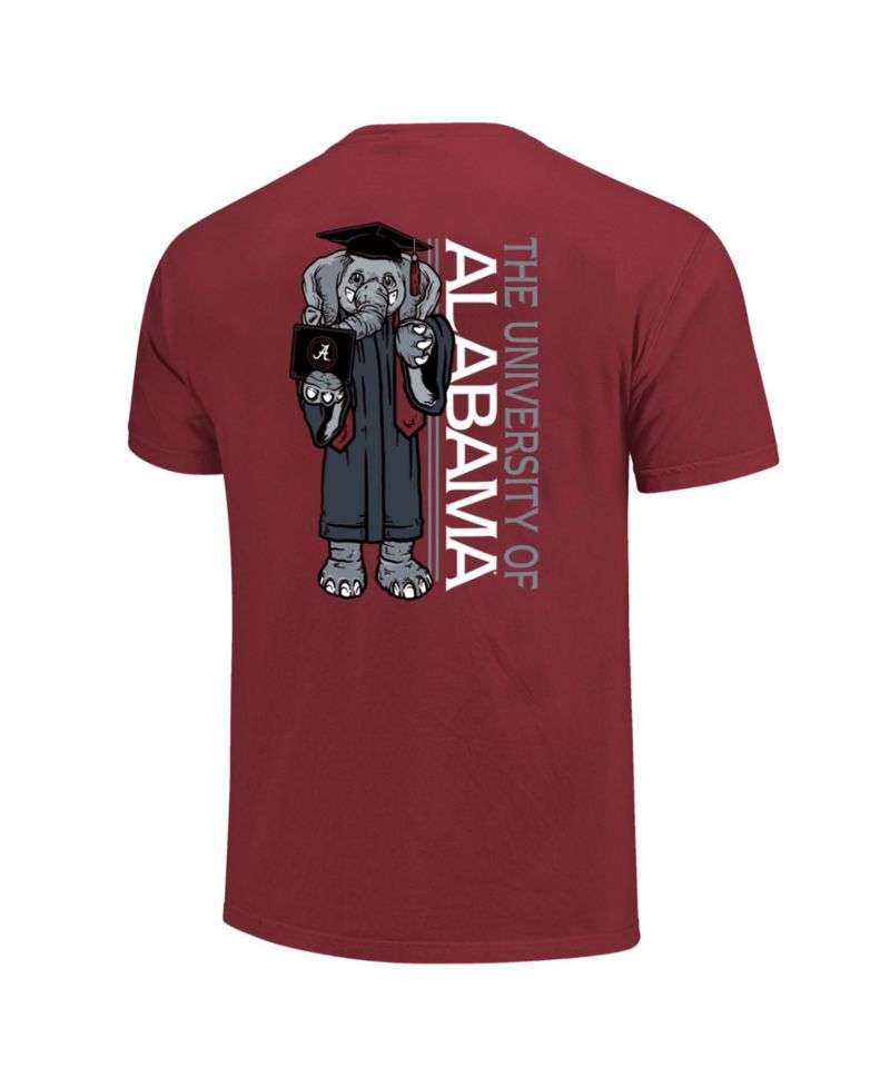 Men's Alabama Crimson Tide Mascot Grad Achievement Unlocked T-Shirt