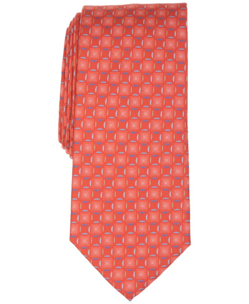 Men's Geometric Pattern Tie
