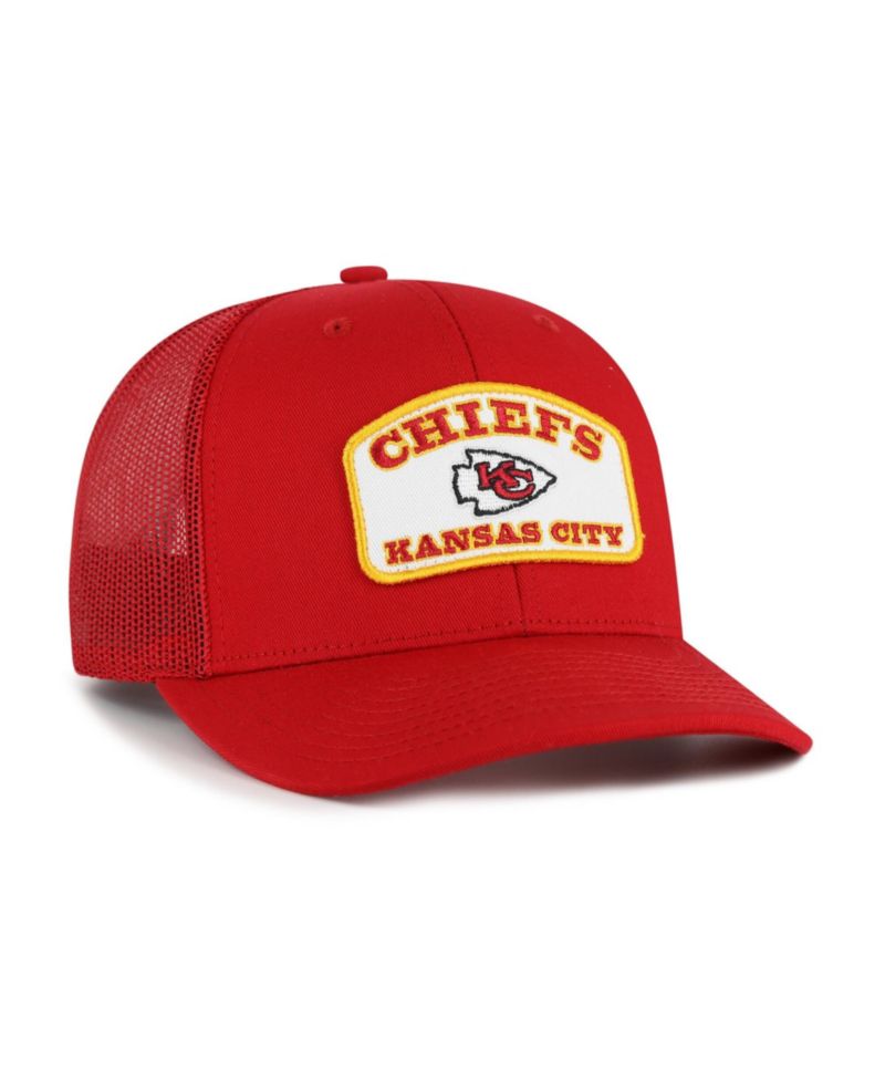 Men's '47 Red Kansas City Chiefs Roadway Adjustable Trucker Hat