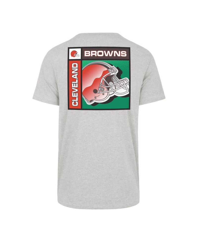 Men's Gray Cleveland Browns Chrome Plate Franklin T-Shirt