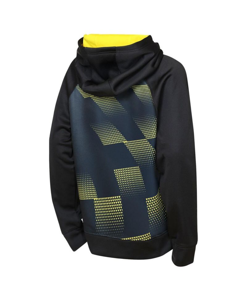 Big Boys and Girls Yellow/Black Columbus Crew Striker Fleece Hoodie