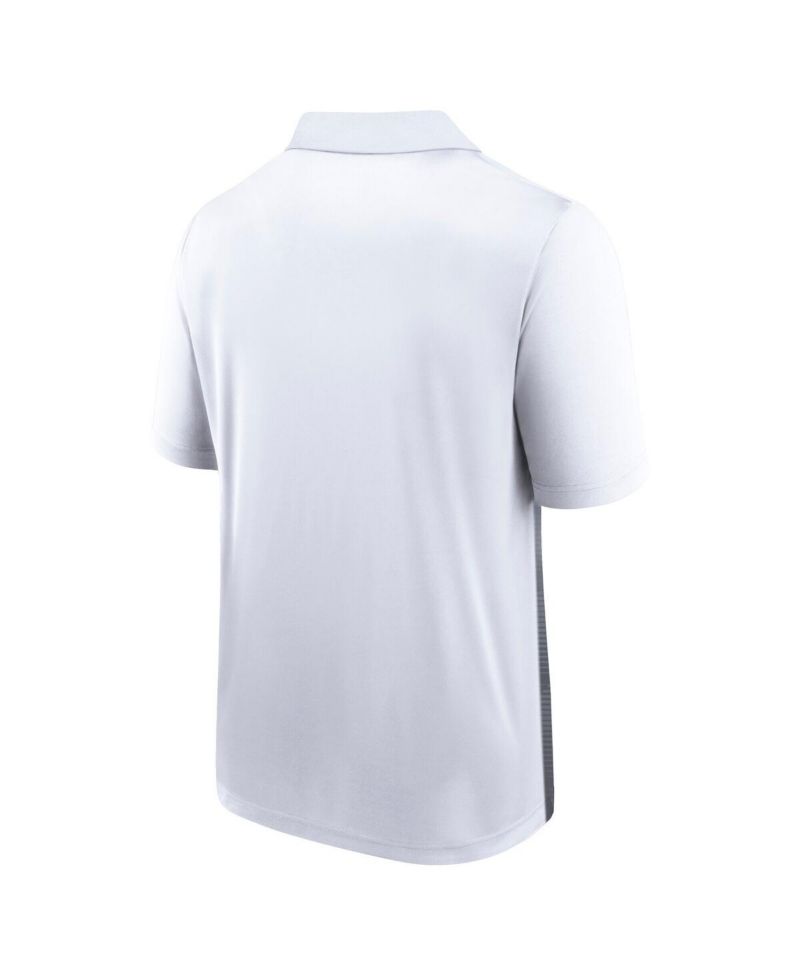 Men's White San Francisco Giants Iconic Parameter Sublimated Polo Shirt