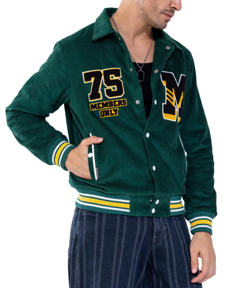 Men's Corduroy Varsity Jacket