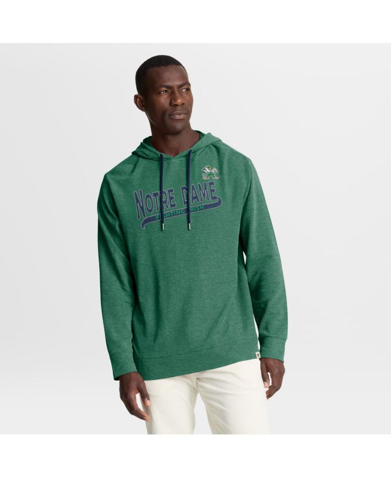 Men's Green Notre Dame Fighting Irish Hometown Premium Huddle Up Long Sleeve Hoodie T-Shirt