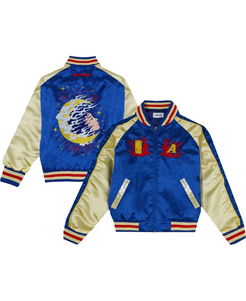x NBA Men's and Women's Blue/Cream Asian Pacific Islander Dreamer Full-Zip Jacket