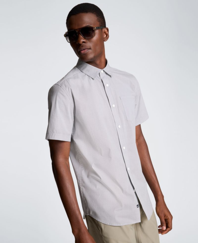 Men's Short-Sleeve Slim-Fit Shirt