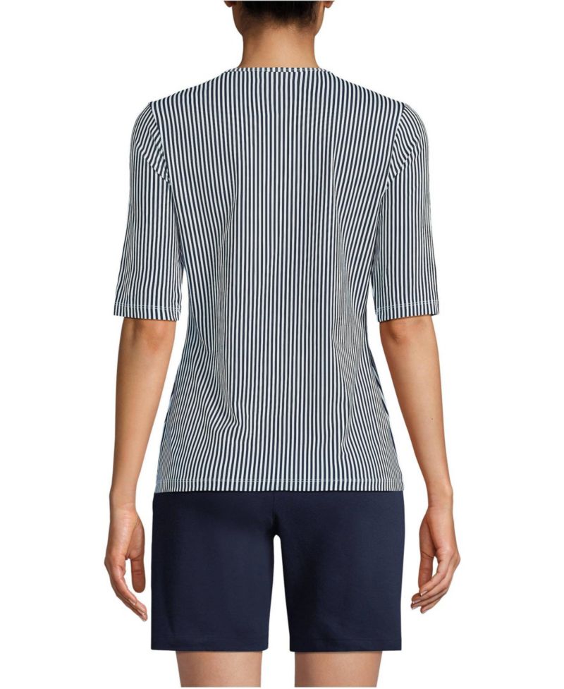 Women's Elbow Sleeve Crewneck Garden Tee