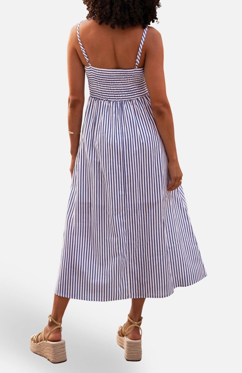 Women's Cotton Midi Sun Dress