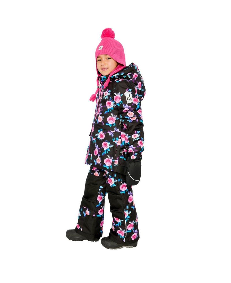 Little and Big Girl (6 - 14) Two-Piece Play Snowsuit