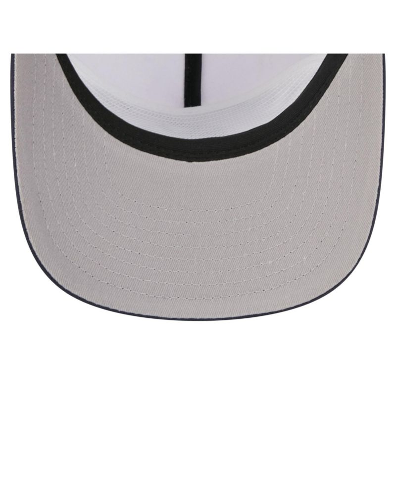 Men's White/Navy New York Yankees Retro Cut 19TWENTY Adjustable Trucker Hat