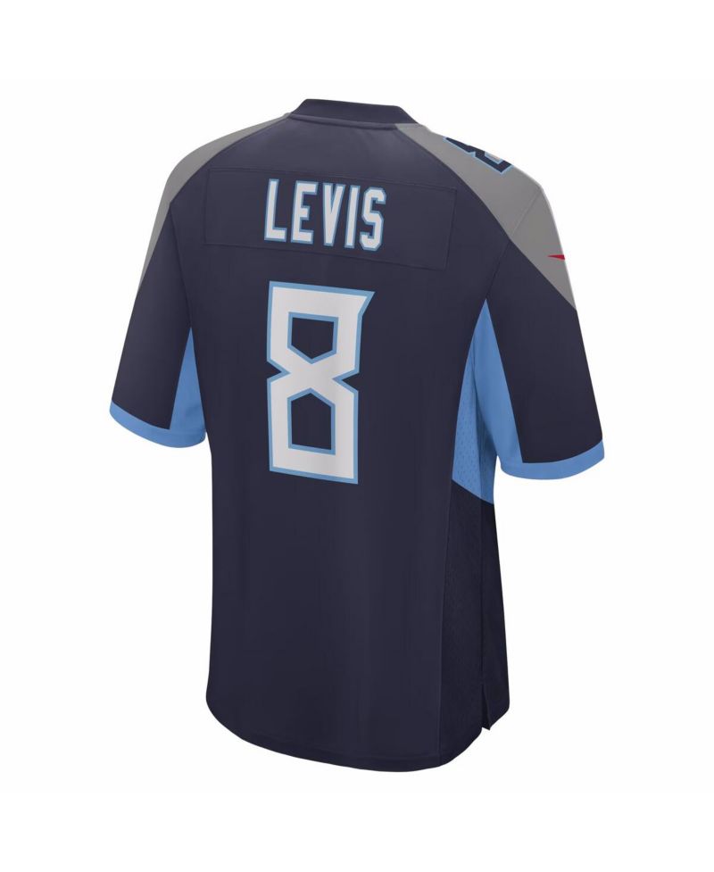 Big Boys Will Levis Navy Tennessee Titans Game Jersey