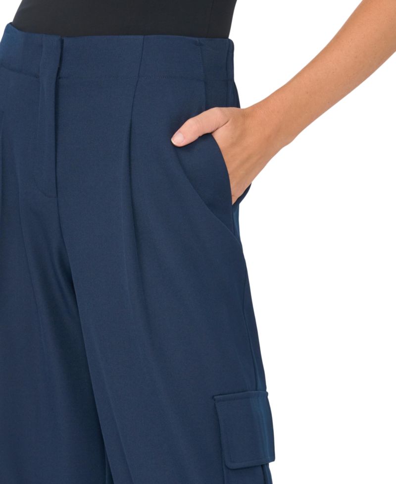 Women's High-Waist Cargo Pants