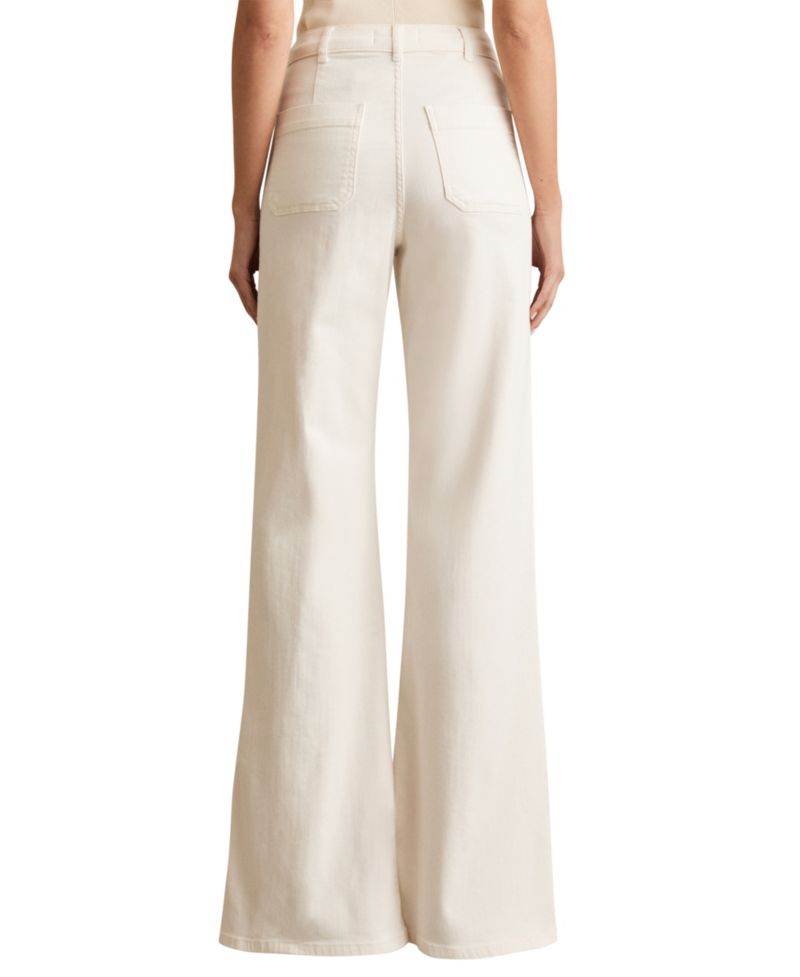 Petite Sakura High-Waisted Flared Jeans