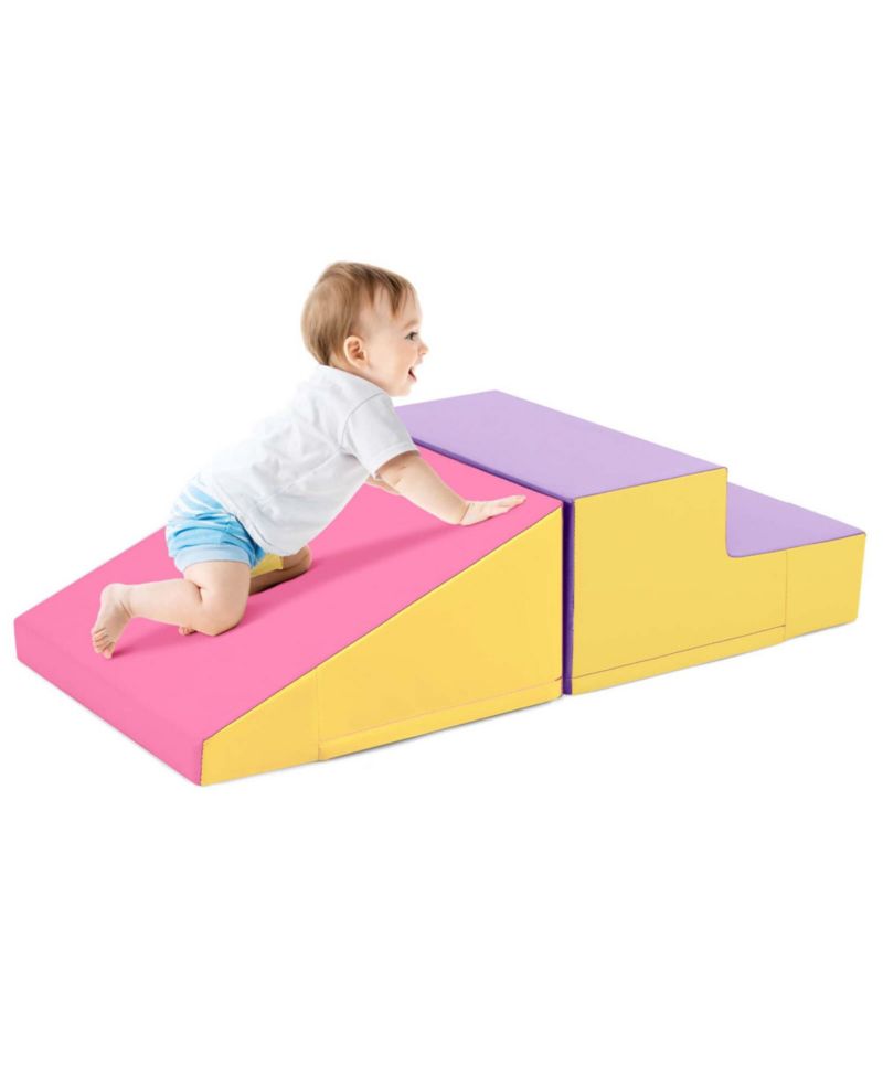 Step and Slide Climber for Infants and Toddlers Baby Foam Structure