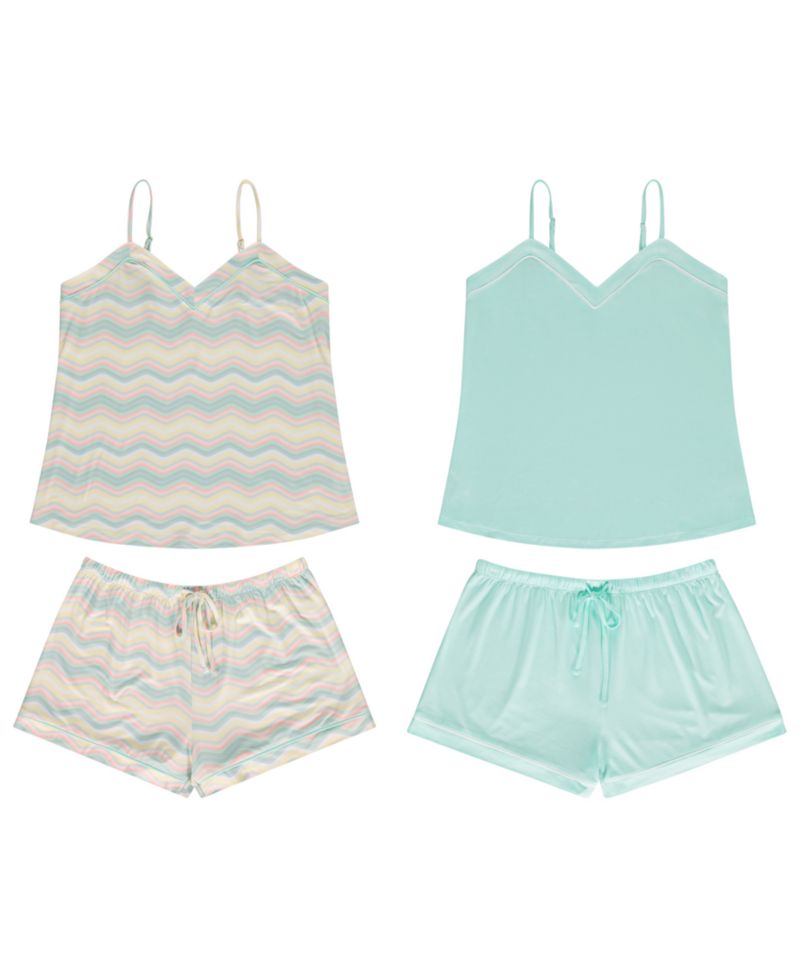 Women's Ayanna 4-Piece Mix & Match PJ Set