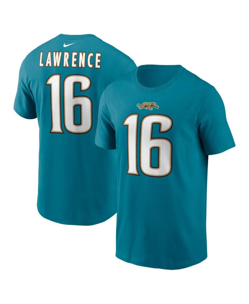 Men's Trevor Lawrence Jacksonville Jaguars Player Name & Number T-Shirt